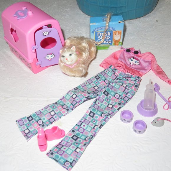Mattel Other - Barbie 2000 Kitty Fun Outfit and Accessories